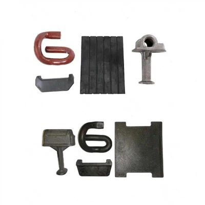 System mocowania szyny E Clip